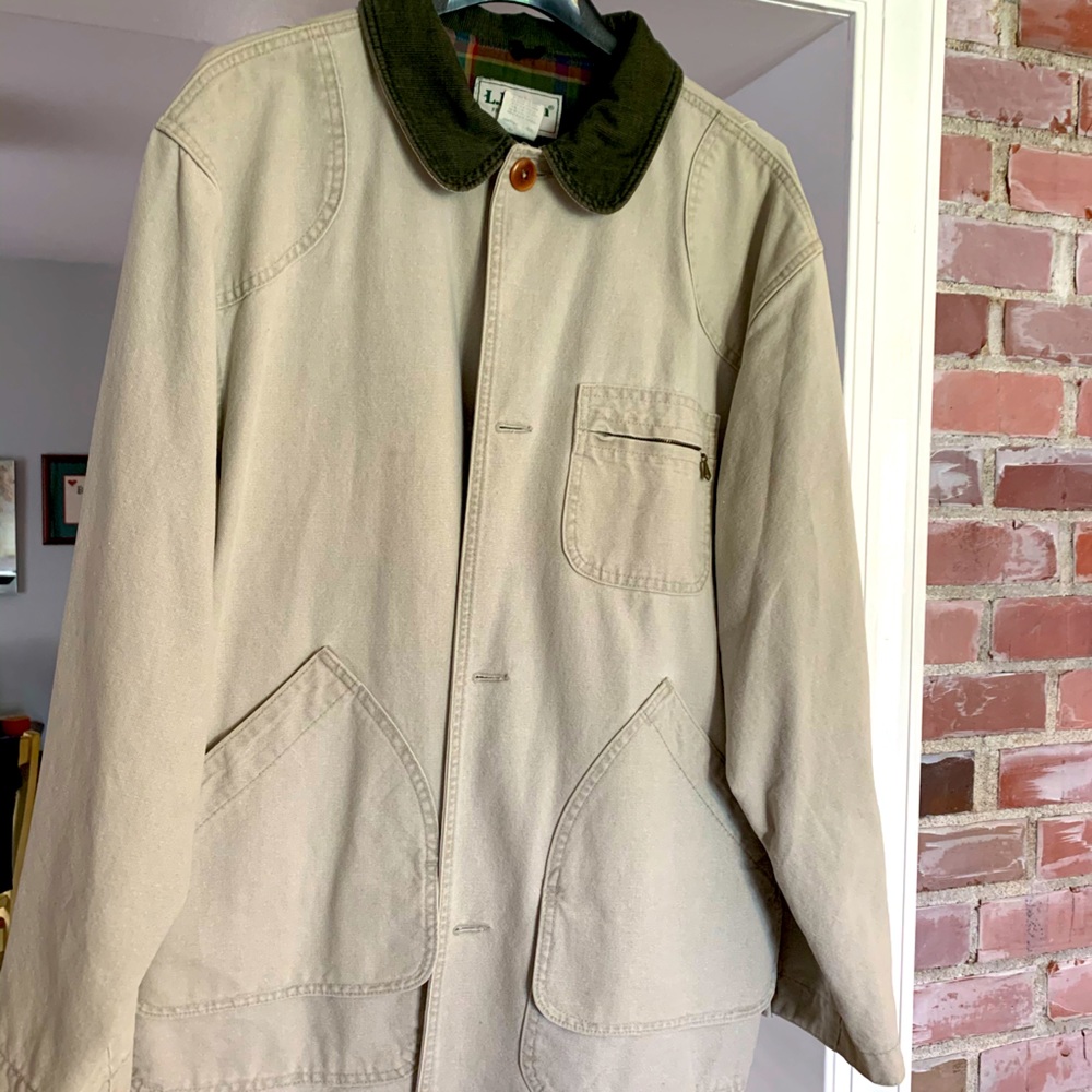 LL Bean field coat